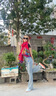 槿城絲巾女春夏季沙漠旅游防曬披肩民族風(fēng)茶卡鹽湖圍巾大紅色紗巾710 酒紅色 曬單實拍圖
