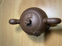 吟香茗宜興紫砂壺名家王德明純?nèi)止夭杈呒矣门莶鑹卦V紫泥大松鼠壺 曬單實(shí)拍圖