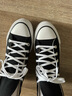 匡威（Converse）CONVERSE匡威 All Star Lift女鞋經(jīng)典厚底鞋高幫帆布鞋增高小個(gè)子 560845C 黑 37 /6.5 曬單實(shí)拍圖
