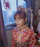 枝己（ZEIMSSMM）秀禾服新娘龍鳳褂2025新款結(jié)婚禮服中式婚紗敬酒服古裝婚禮服 52203無鉆款 XL 曬單實(shí)拍圖