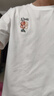 卡賓【多重刺繡】男裝冰絲短袖T恤25夏新白色t圓領(lǐng)上衣 曬單實(shí)拍圖