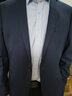 柒牌（SEVEN）易穿搭西服套裝男春夏商務(wù)深藍西裝兩件套【含羊毛】1JC704 深藍 B48 曬單實(shí)拍圖