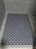 大江浴室防滑垫淋浴地垫疏水60*90cm 欧普圆点-灰色 实拍图