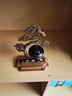 楠檀大師黃銅創(chuàng)意擺件熏香懸掛吊爐檀香沉香爐盤香爐室內(nèi)開業(yè)禮品擺件 【迎客松·招財擺件】 曬單實拍圖