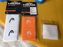 海德（HEAD） 男女網(wǎng)球籃球羽毛球跑步吸汗棉質(zhì)運動(dòng)短護腕 285050 短款 白色 2只裝 曬單實(shí)拍圖