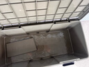 愛麗思戶外露營收納箱野營整理箱車載后備箱車用儲物箱家用置物箱 RV900D綠【深型 有隔板】85L 汽車收納箱 曬單實(shí)拍圖