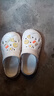 沂歆洞洞鞋女2026夏季新款拖鞋外穿軟底夏季室內外兩穿透氣防滑包頭 白色奶酪洞洞鞋【36-37】 曬單實(shí)拍圖