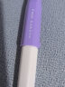 百乐（PILOT）笑脸钢笔学生练字笔 配吸墨器 入门级书法笔 Kakuno FKA-1SR 淡紫色白杆 M尖 实拍图