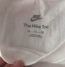 耐克NIKE男子运动生活TEE JUST DO IT SWOOSH短袖T恤AR5007-100白 XL 实拍图