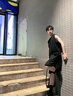 頂峰保羅短袖t恤男坎肩背心休閑籃球套裝夏季潮牌無(wú)袖跨欄速干冰絲運動(dòng)服 黑色無(wú)袖套裝 XL 曬單實(shí)拍圖