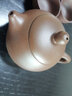 帕美頓紫砂壺茶具西施壺過(guò)濾茶壺泡茶壺全手工紫砂壺一壺 棕色 西施壺(4杯) 曬單實(shí)拍圖