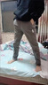 【138兩條】商務休閑褲男夏季新款寬松褲男薄款褲子大碼修身顯瘦闊腿直筒彈力青年小腳男褲 2件裝1080淺灰色+1080淺藍色 XL【120-140斤】 曬單實拍圖