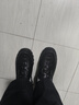 奧爾彼 豆豆鞋男士韓版皮鞋男休閑軟底英倫風(fēng)潮流百搭透氣一腳蹬男鞋子 黑色【不增高】 42 曬單實(shí)拍圖