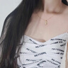 奢萊斯勒奢侈飾品【七夕情人節(jié)禮物】竹節(jié)項(xiàng)鏈女新款高端生日送女友老婆 竹節(jié) 曬單實(shí)拍圖