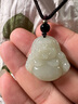 7000年和田玉吊墜白玉佛公玉墜珠寶玉器玉墜七夕禮物 曬單實(shí)拍圖