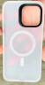 邦克仕(Benks)适用苹果14手机保护壳 iPhone14/13防摔磁吸壳 耐磨男女通用款保护套不沾指纹 白 实拍图
