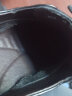 卡帝乐鳄鱼（CARTELO）英伦透气牛皮商务镂空正装休闲男士低帮系带皮鞋男3511 黑色 43 实拍图