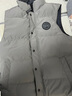 加拿大鵝（Canada Goose）Garson 男士黑標羽絨馬甲休閑外套大鵝羽絨服 經典升級 2081MB 811 海岸灰 L 曬單實拍圖