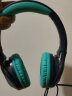 品存（picun）Q5 学生儿童耳机头戴式有线带麦克风网上学习考试教育英语耳麦电脑手机男女生通用 蓝青色 晒单实拍图