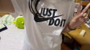 耐克NIKE男子运动生活TEE JUST DO IT SWOOSH短袖T恤AR5007-100白 XL 实拍图