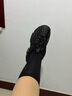 回力瑞女鞋上班工作久站不累腳25春夏新款網(wǎng)面運動鞋跑步鞋休閑鞋子女 黑色(皮面+網(wǎng)面) 36 曬單實拍圖