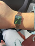 丹尼爾惠靈頓（DanielWellington）DW手表女簡(jiǎn)約時(shí)尚女表祖母綠星辰手鏈小方表節(jié)日禮物DW00100659 曬單實(shí)拍圖