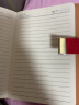 法拉蒙（faramon）复古密码本带锁创意日记本简约笔记本A5加厚手账本笔记本子学生文具记事本 红色 实拍图