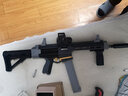 高恩森柏龍女武玩具槍軟彈男孩沖鋒吃雞成人狙擊發(fā)射器CS兒童突擊步搶 手動(dòng) 30發(fā) 女武神官方標配+夾-烏色 曬單實(shí)拍圖