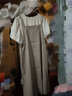 鏡莎背帶裙子夏天衣服女裝2022新款夏季日系學(xué)院風(fēng)連衣裙學(xué)生襯衫減齡韓版寬松女生套裝裙 上衣+背帶裙套裝 S 建議93-103斤 曬單實(shí)拍圖