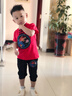 艾樂童 男女童套裝兒童唐裝夏季新品民族風(fēng)漢服1-5-6-7-8-12歲兒童寶寶夏款中國(guó)風(fēng)古裝兩件套潮 男童鯉魚紅色短袖 110碼建議身高105cm左右 曬單實(shí)拍圖