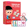 莎林saalin兒童英文單詞認知閃卡片小學(xué)英語(yǔ)口語(yǔ)早教玩具點(diǎn)讀筆一年級 【點(diǎn)讀版】認知閃卡-單復數 曬單實(shí)拍圖