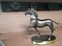 皇普森馬到成功全銅馬擺件裝飾品銅雕工藝品居家客廳酒柜辦公室組合擺放 【順豐包郵】青古拉絲《縱橫馳騁》禮盒裝 曬單實(shí)拍圖