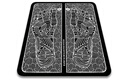 安尚足底按摩器足療機ems快充電極貼片理塑療形機瘦揉捏腳足底部小腿按摩板墊脈沖穴位按腳經(jīng)絡(luò )儀神器 充電 數顯 主機+腳墊 曬單實(shí)拍圖