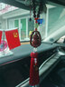 木菩印象朱砂汽車(chē)掛件車(chē)內(nèi)吊飾車(chē)載檔位珠貔貅平安扣 后視鏡掛飾 車(chē)掛  朱砂福祿葫蘆 曬單實(shí)拍圖