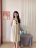 黛夢(mèng)思   DAMOS·LOVE吊帶睡裙女帶胸墊夏季新款高級(jí)感薄款透氣性感甜美少女可外穿睡裙 D25359（帶胸墊，防走光） M -女/身高155-161,體重80-105 曬單實(shí)拍圖