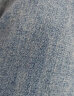 皮尔卡丹牛仔裤女夏季高腰垂感拖地直筒宽松阔腿裤深蓝色L 晒单实拍图
