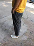 真維斯（Jeanswest）休閑褲男士秋冬季防風(fēng)防水防寒加絨加厚羊羔絨保暖外穿棉褲子男 灰色平腳 【石墨烯】加絨款 XL 建議125-135斤 曬單實(shí)拍圖