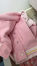 戴維貝拉（DAVE＆BELLA）女童運(yùn)動(dòng)套裝休閑寶寶衣服小童長(zhǎng)袖褲子兩件套2025秋季新款童裝 深粉色【現(xiàn)貨】 120 cm（建議身高110-120cm） 曬單實(shí)拍圖
