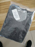 誠景加絨加厚保暖背心男修身秋冬坎肩無(wú)袖T恤馬夾內穿緊身打底馬甲I 深灰色 2XL 曬單實(shí)拍圖