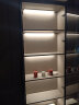 松潮松潮（SONGCHAO）感应灯人体led灯卧室衣柜厨房走廊家用起夜智能 暖光 升级按钮款60cm+感应+光敏+调光 实拍图