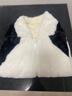 奧特曼嬰幼兒連體服秋冬款寶寶可愛動(dòng)物卡通毛絨外出哈衣新生兒家居睡衣 黑+白【兔毛熊貓】 80cm 曬單實(shí)拍圖