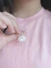 VTLS999足銀平安鎖項(xiàng)鏈女新款高級(jí)感毛衣鏈?zhǔn)罪椛?20情人節(jié)禮物女 999足銀平安鎖項(xiàng)鏈【銀鏈款】 曬單實(shí)拍圖