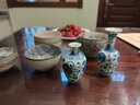 LICHEN 景德鎮(zhèn)迷你陶瓷花瓶創(chuàng)意工藝品家居客廳裝飾擺件擺設(shè) 羅漢瓶 曬單實(shí)拍圖