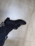 路施南黑色系帶皮鞋女職業(yè)中跟深口工作鞋秋冬季通勤鞋粗跟軟底真皮單鞋 黑色中跟3.8cm(381) 37 曬單實(shí)拍圖