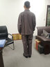 能盾春秋純棉工作服男勞保服套裝長(zhǎng)袖勞動(dòng)服廠服電焊工裝工服棉CJ-17 純棉草灰套裝8002 XL 曬單實(shí)拍圖