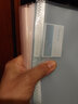 得力（deli） 分頁(yè)文件夾插頁(yè)袋A4資料冊合同文件收納辦公用品產(chǎn)檢孕檢學(xué)生卷子試卷收納袋學(xué)習文具 混色30頁(yè)(3本裝/白藍粉) 曬單實(shí)拍圖