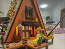 赟婭森林木屋觀景積木模型小屋建筑男孩拼裝玩具擺件生日禮物 【森林木屋】-1486PCS 曬單實(shí)拍圖