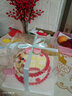 曼恒祝壽新鮮水果奶油壽桃生日蛋糕戚風(fēng)胚現做同城配送爸爸媽媽老人 A款福如東海單層 8英寸（適合2-4人） 曬單實(shí)拍圖
