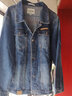 真維斯（Jeanswest）牛仔夾克男2025秋冬韓版潮流寬松百搭休閑牛仔衣工裝藍色3XL 曬單實(shí)拍圖
