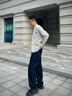 Calvin KleinJeans【復(fù)刻90系列】四季款男士ck經(jīng)典復(fù)古直筒牛仔褲J324464 1AP-牛仔深藍 30 曬單實拍圖
